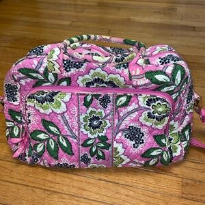 Vera Bradley Priscilla Pink Duffle Bag